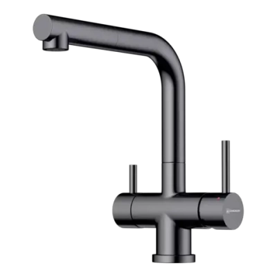 Смеситель Takamatsu-S-GM латунь/вороненая сталь