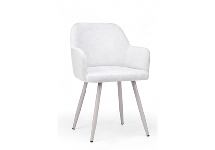 Стул на металлокаркасе Woodville Инфини светло-серый (ocean 021), серый