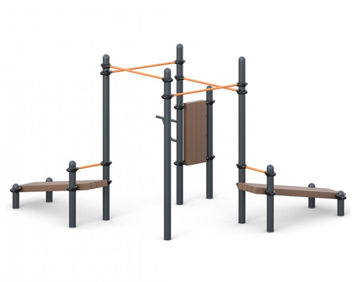 Уличный комплекс для воркаута W-02-009