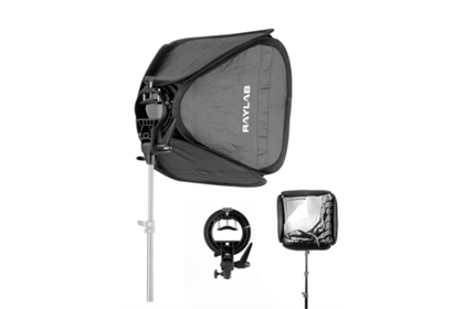 Софтбокс для накамерной вспышки Raylab SCG6060 с сотами и адаптером