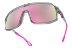 Спортивные очки HILX Inferno Shiny Crystal Light Grey / Pink Lens