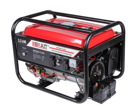 Бензиновый генератор "BRAIT" BR3800-CU(E)