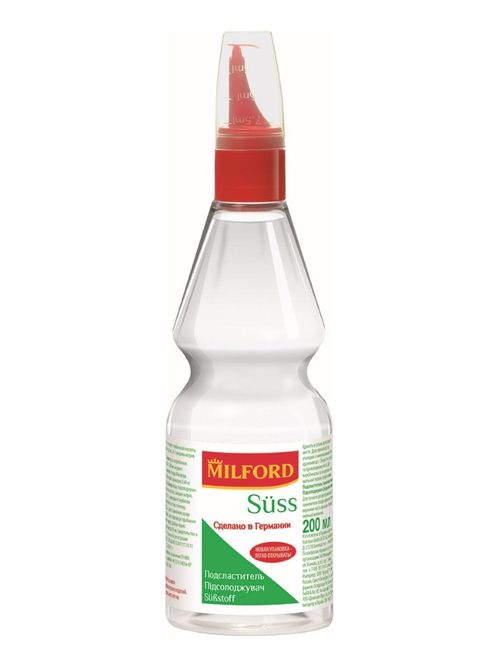 Сахарозаменитель MILFORD Suss жидкий 200 мл