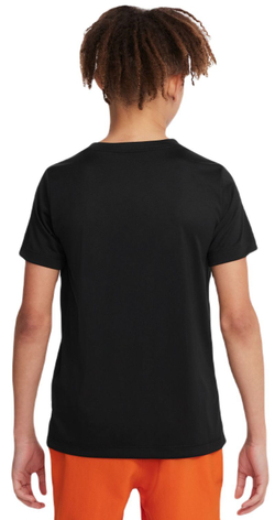 Детская теннисная футболка Nike Kids Dri-Fit Rafa T-Shirt - Black