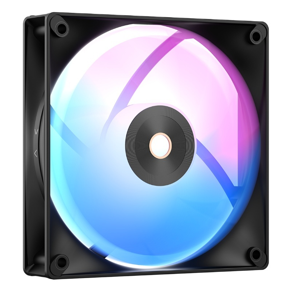 Вентилятор для корпуса Ocypus Delta F12 BK ARGB 3 IN 1, 120x120x25mm, 4-PIN PWM, 500-2000 RPM, 29 DBA