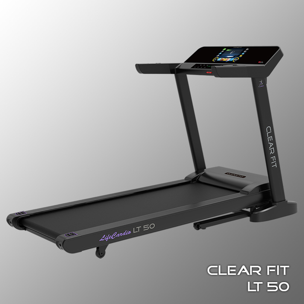 Беговая дорожка Clear Fit LifeCardio LT 50. Кардиотренажер для дома.