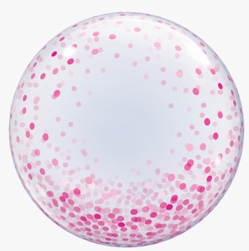 Сфера 3Д "Розовые конфетти"