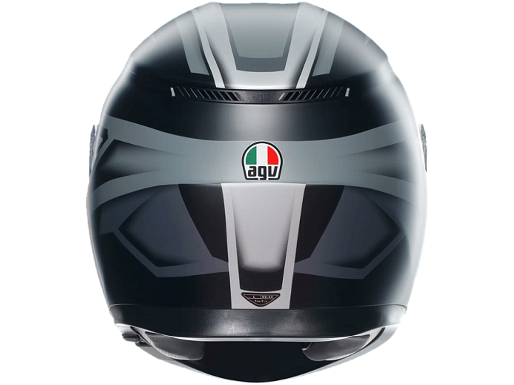 AGV K-3 E2206 COMPOUND MATT BLACK/GREY