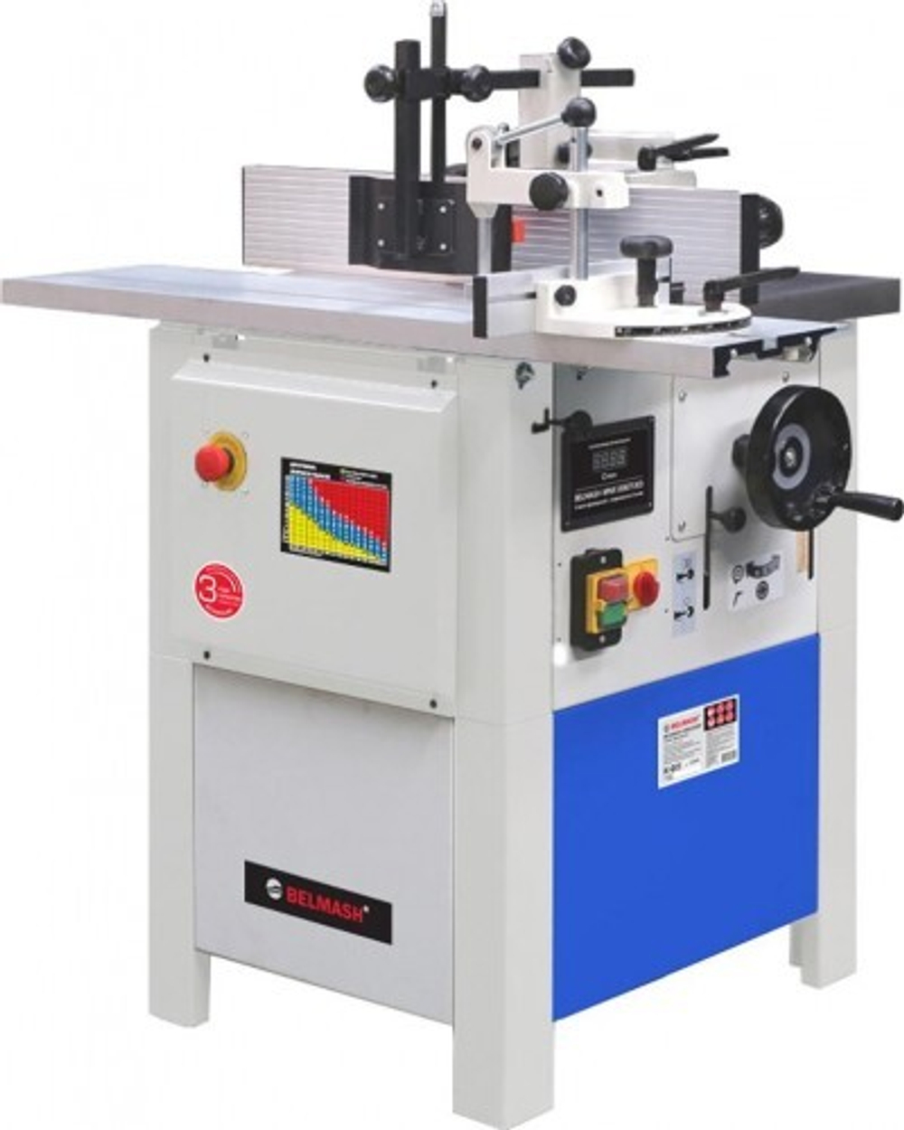 Станок фрезерный BELMASH MM1500ST1000 с подвижным столом S198A