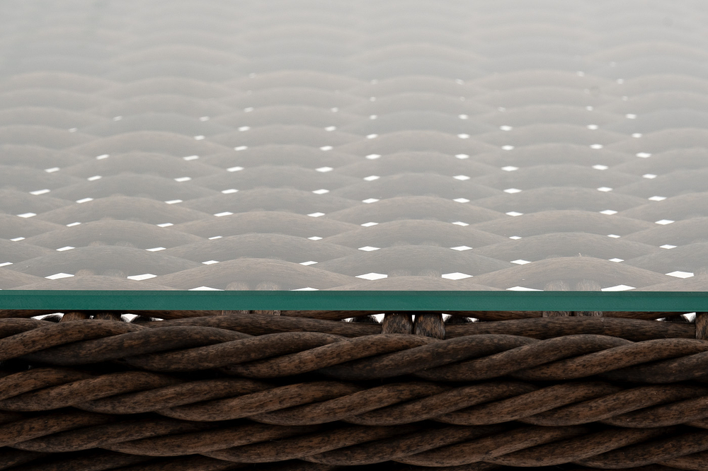 "Прованс" столик журнальный из ротанга, цвет коричневый