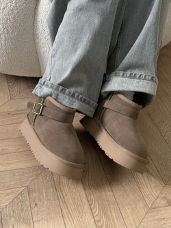 Угги из натуральной замши