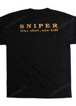 Футболка One Shot - One Kill SNIPER (126)