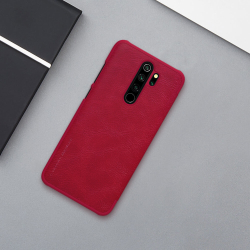 Кожаный чехол-книжка Nillkin Leather Qin для Xiaomi Redmi Note 8 Pro