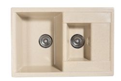 Мойка каменная S-16 глянец (Sim Gran), Лен