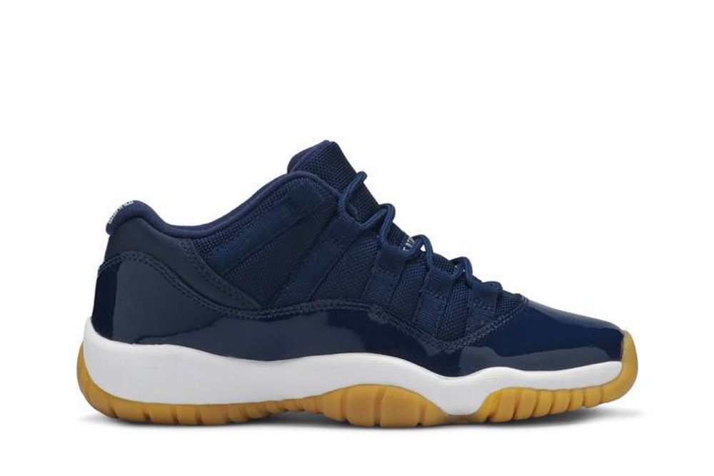 Кроссовки Jordan Air Jordan 11 Retro Low Midnight Navy (Женская размерная сетка)