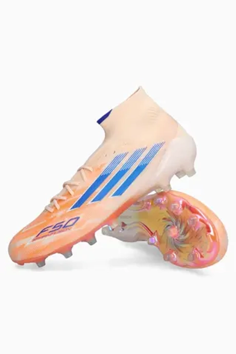 Бутсы adidas F50 Elite Mid FG/AG для женщин - оранжевый