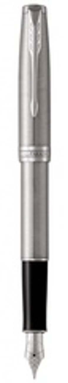 Перьевая ручка Parker Sonnet , Stainless Steel CT, перо: F, цвет чернил: black, в подарочной упаковке