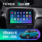 Teyes SPRO Plus 9" для Suzuki Vitara 2014-2018