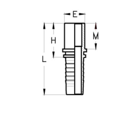Фитинг DN 08 BEL (Ш) 8