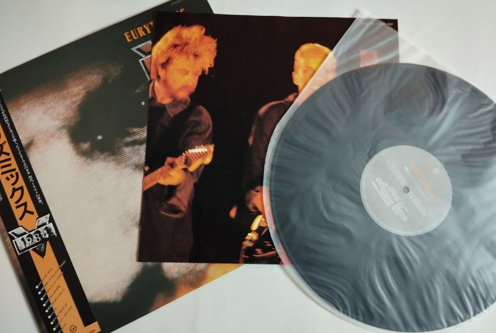 Винтажная виниловая пластинка LP Eurythmics 1984 (For The Love Of Big Brother) (Japan 1985)