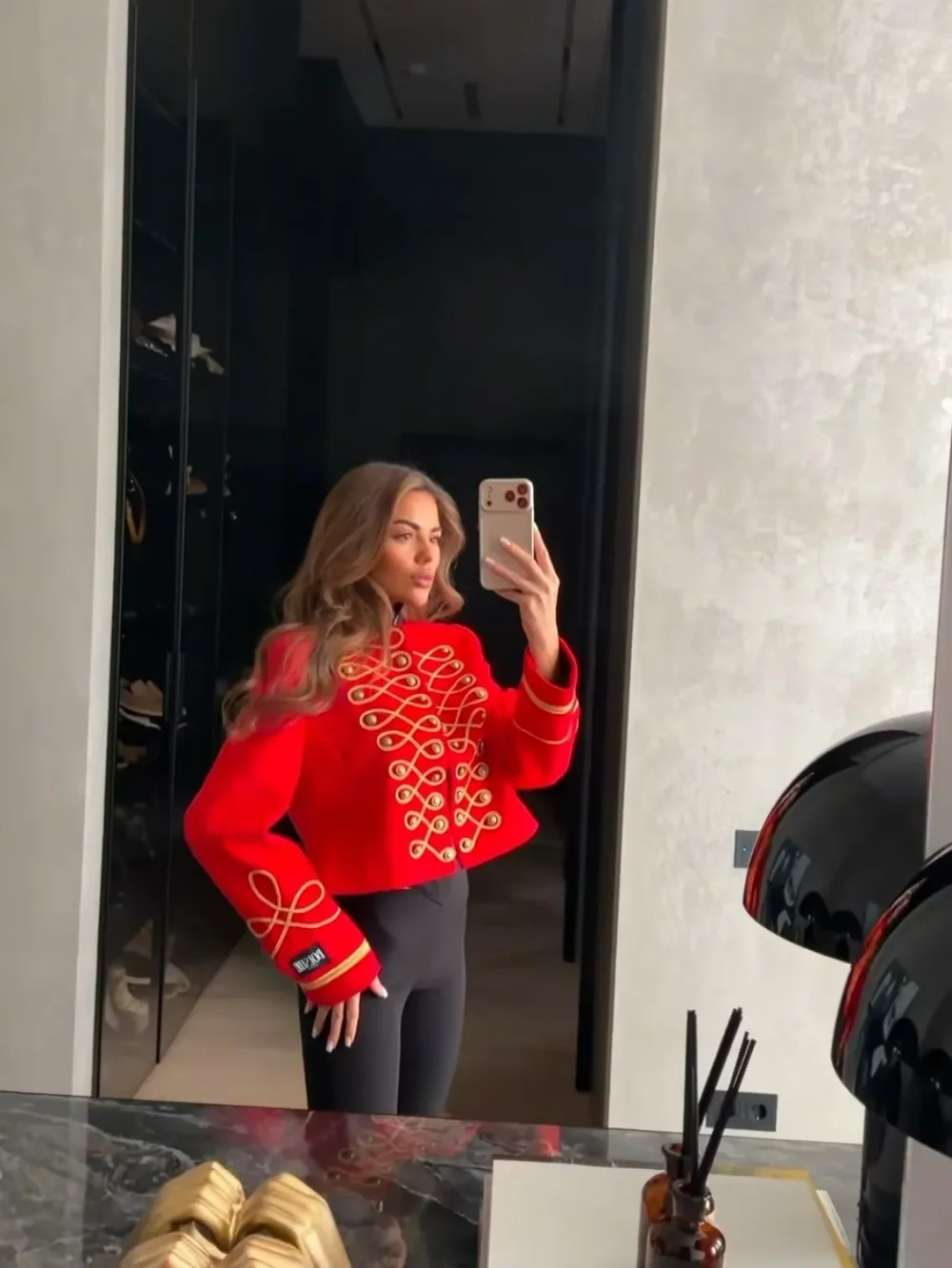 Жакет Драгун, Красный