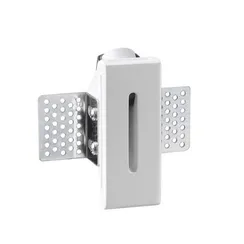 7082/3WL HIGHTECH ODL25 339 Подсветка лестницы прямоугольная металл/гипс IP20 LED 3W 3000K 220V GIPS