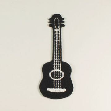 Нашивка Гитара (красная)