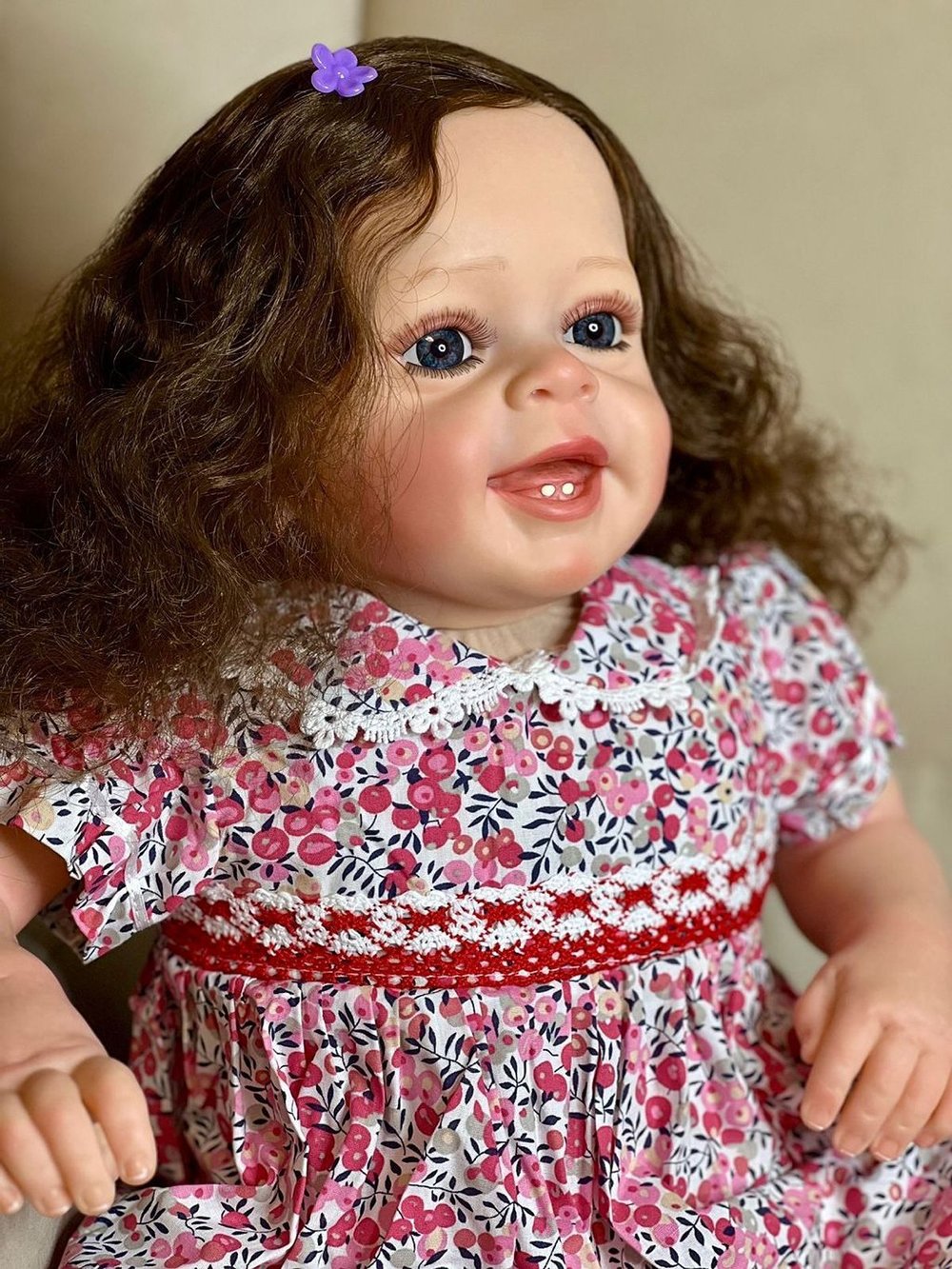 Кукла Реборн мягконабивная 60см в пакете (FA-250)