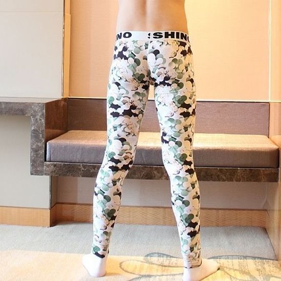 Мужские кальсоны зеленые Shino Green