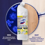 Domestos Средство для мытья полов с ароматом цитрусов и мяты 1л