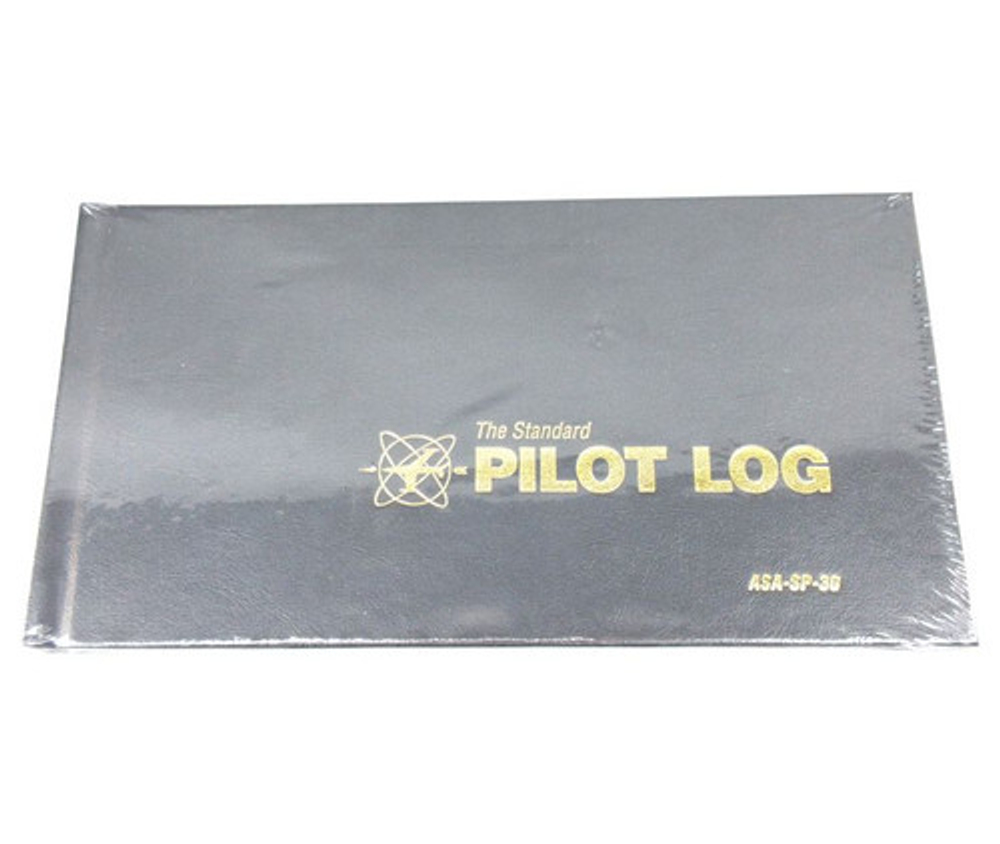 ASA The Standard Pilot Logbook in Black ASASP30