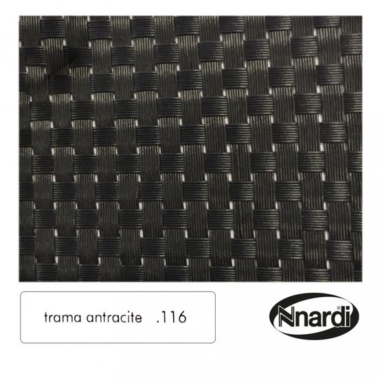 Шезлонг-лежак пластиковый Alfa антрацит Nardi Италия