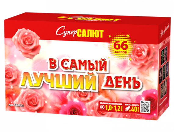 Батарея салютов В самый лучший день (67/1;1,2) СС8812