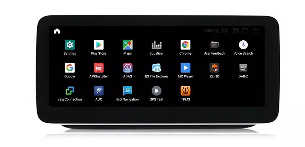 Магнитола для Mercedes-Benz X-класс (X470) 2017-2018 NTG 5.0/5.1 - Radiola RDL-7715 монитор 12.3" на Android 13, 8Гб+128Гб, CarPlay, 4G SIM-слот