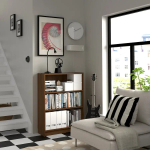 Книжный шкаф -  BILLY IKEA/ БИЛЛИ ИКЕА, 80х28х106 см, коричневый