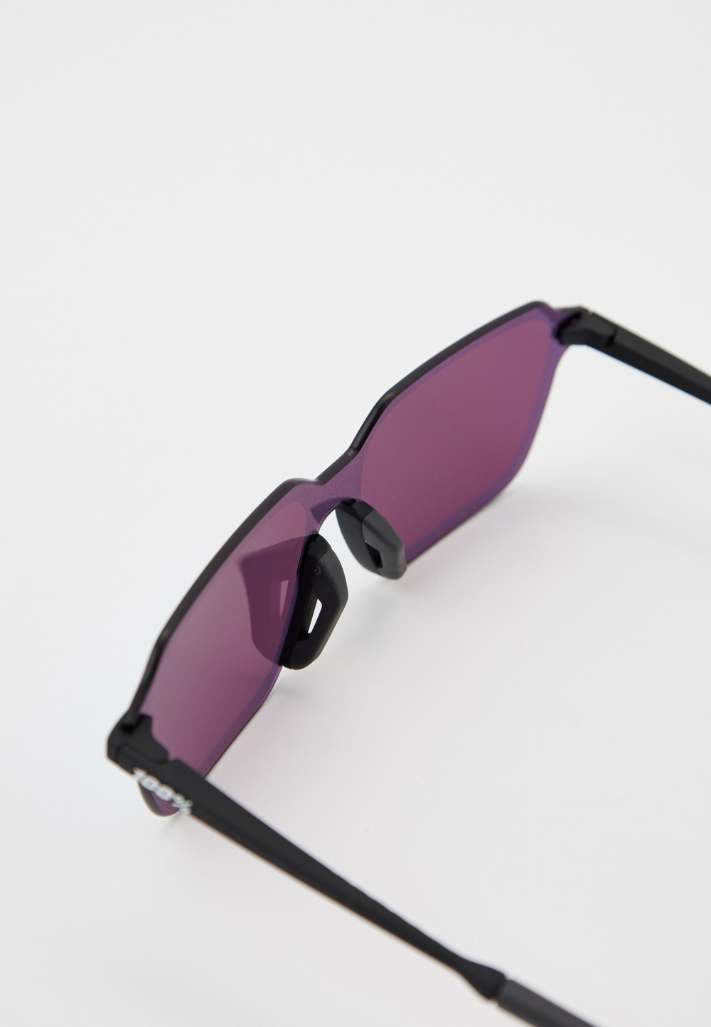 Спортивные очки 100% LEGERE TRAP Soft Tact Black - HiPER Blue Mirror Lens