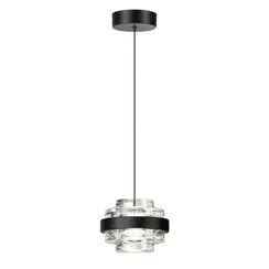 5031/6L L-VISION ODL24 000 чёрный/металл/акрил Подвес LED 6W 4000K 432лм KLOT