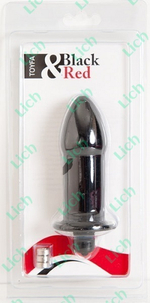 Чёрная водонепроницаемая вибровтулка, 10,5 см