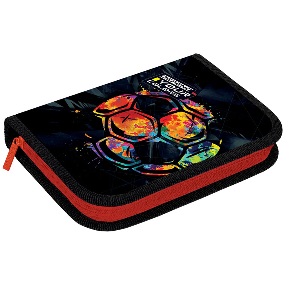 Пенал 1 отделение 200х140х40 Berlingo Lifestyle, откидная планка, ткань