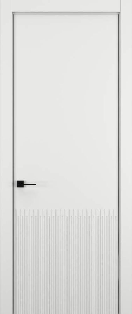 Дверь 5 VERTICAL Матовый Лунный