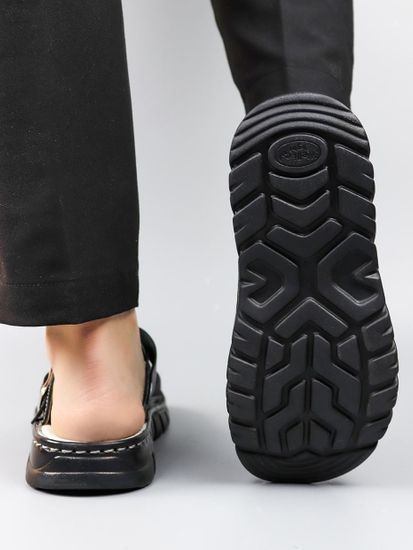 15 | "Kina" | Черные женские медицинские сабо натуральная кожа