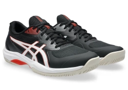 Мужские кроссовки теннисные Asics Game FF - black/cherry tomato