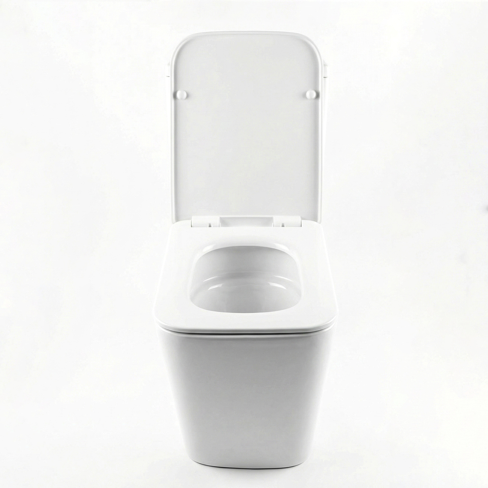 Унитаз-моноблок безободковый WAVE CALIPSO Tornado1.0,гор,ниж,2-кн.арм,сид.дюро,м/л,быстр,БЕЛЫЙглянец