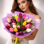 Букет тюльпанов "Spring Vibes"