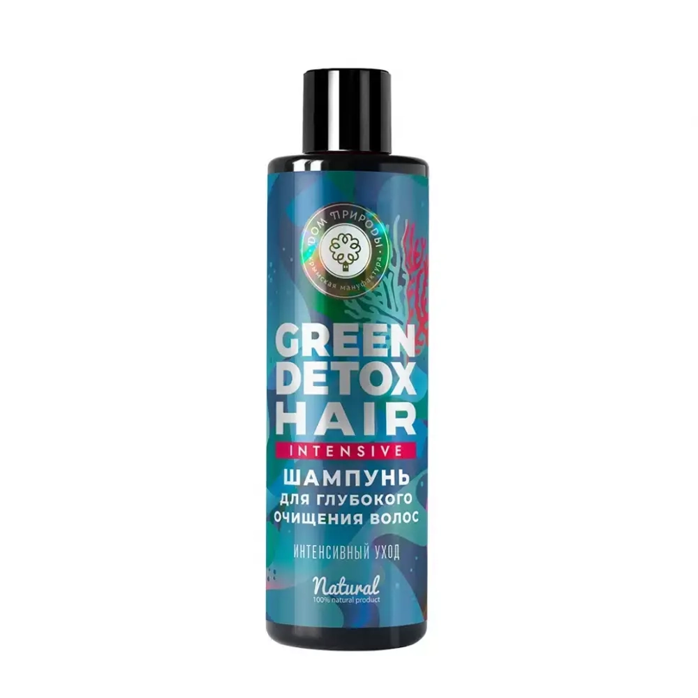 Альгинатный шампунь для волос GREEN DETOX Интенсивный уход 250 г