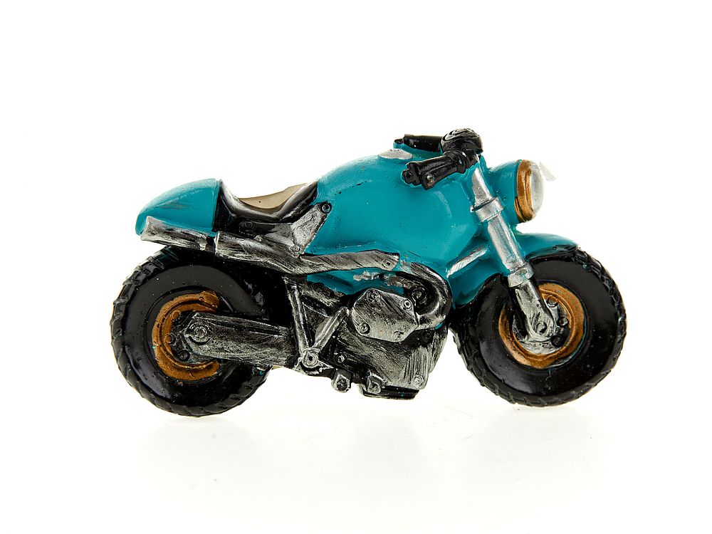 Фигурка декоративная (магнит) "Мото" 8,5*2*5см. (4вида) (min12) (полистоун) (транспортная упаковка)