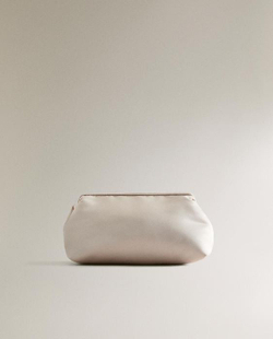 ZARA HOME САТИНОВАЯ КОСМЕТИЧКА, ЗОЛОТОЙ