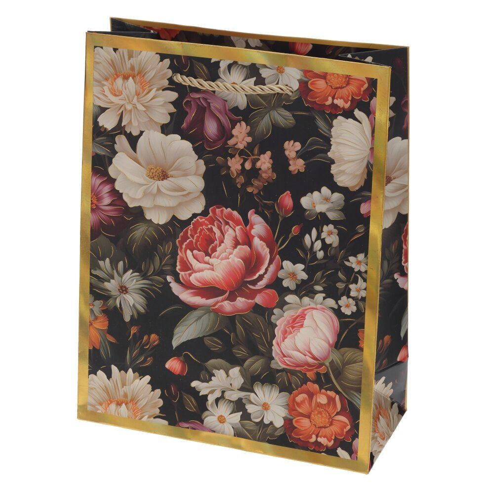 GAEM Пакет подарочный (бумага 210г/м2, блок микс 12шт), L18 W8 H23 см, 4в.