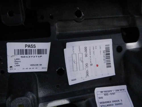 Крышка багажника Range Rover Sport 2 (2013-2022)