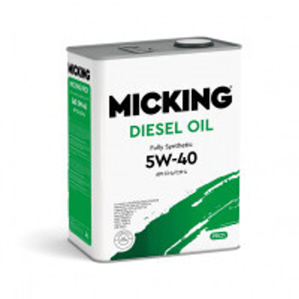 Моторное масло MICKING Diesel Oil PRO1 5W-40 CI-4/CH-4 synth.    4л
